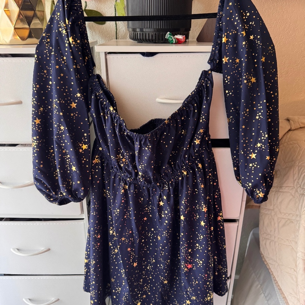 Starry night dress